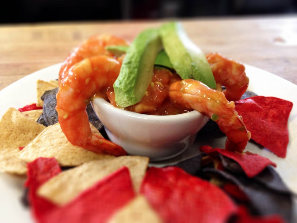 Alamo Cantina Restaurant - Phoenicia NY -  shrimp cocktail